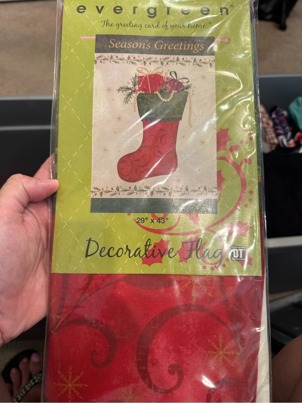 Christmas flag